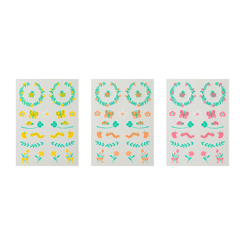 Irodo Transfer Fabric Sticker - Bugs -  - Fabric Stickers - Bunbougu