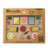 Irodo Transfer Fabric Sticker - Letter -  - Fabric Stickers - Bunbougu