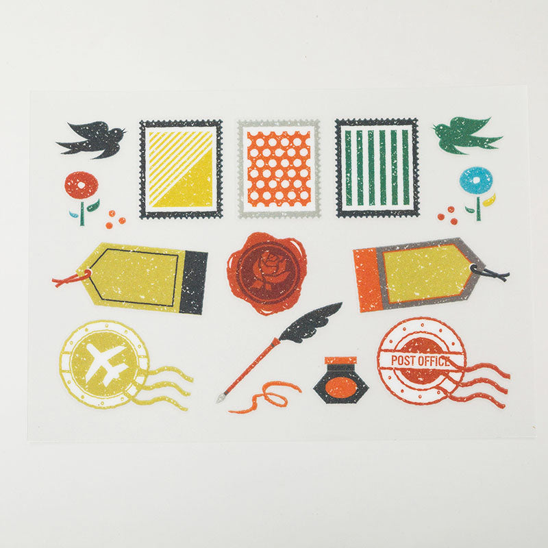 Irodo Transfer Fabric Sticker - Letter -  - Fabric Stickers - Bunbougu