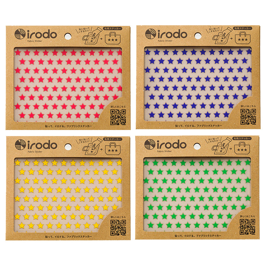 Irodo Transfer Fabric Sticker - Little Star 1 – Bunbougu