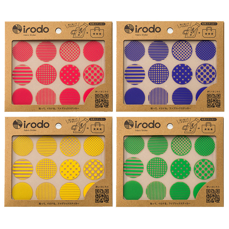 Irodo Transfer Fabric Sticker - Pattern Dot 1 -  - Fabric Stickers - Bunbougu