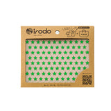 Irodo Transfer Fabric Sticker - Little Star 1 - Green - Fabric Stickers - Bunbougu