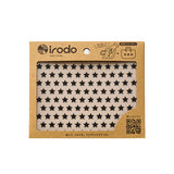 Irodo Transfer Fabric Sticker - Little Star 2 - Black - Fabric Stickers - Bunbougu
