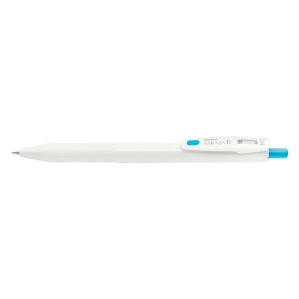 Zebra Sarasa R Gel-Kugelschreiber – 0,4 Mm, Schwarz, 10 Stück – Wasserbasierte Tinte, Dunkles Schreibbild