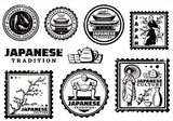 Moodtape Zakka Transparent Stamp - Japanese Culture -  - Planner Stamps - Bunbougu