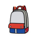 Jump From Paper Adventure Backpack - Red