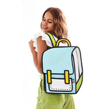 Jump From Paper Spaceman Backpack - Mint Green -  - Pencil Cases & Bags - Bunbougu