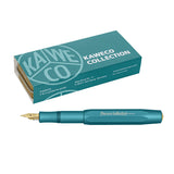 Kaweco Collection AL Sport Fountain Pen - Iguana Blue - Fine - Fountain Pens - Bunbougu