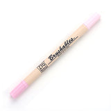 Kuretake Zig Brushables Brush Marker Pen  - 24 Colours - 026 Baby Pink - Brush Pens - Bunbougu