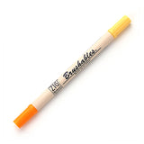 Kuretake Zig Brushables Brush Marker Pen  - 24 Colours - 052 Apricot - Brush Pens - Bunbougu
