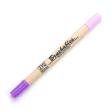 Kuretake Zig Brushables Brush Marker Pen  - 24 Colours - 081 Hyacinth - Brush Pens - Bunbougu