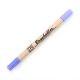 Kuretake Zig Brushables Brush Marker Pen  - 24 Colours - 807 Lunar Lavender - Brush Pens - Bunbougu