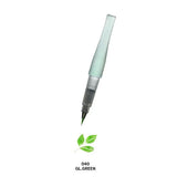 Kuretake Zig Wink of Stella Glitter Brush Pen - Glitter Green - Brush Pens - Bunbougu