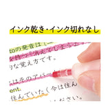 Kutsuwa HiLiNE Neonpitsu Highlighter Pencil - 3.8 mm -  - Highlighters - Bunbougu
