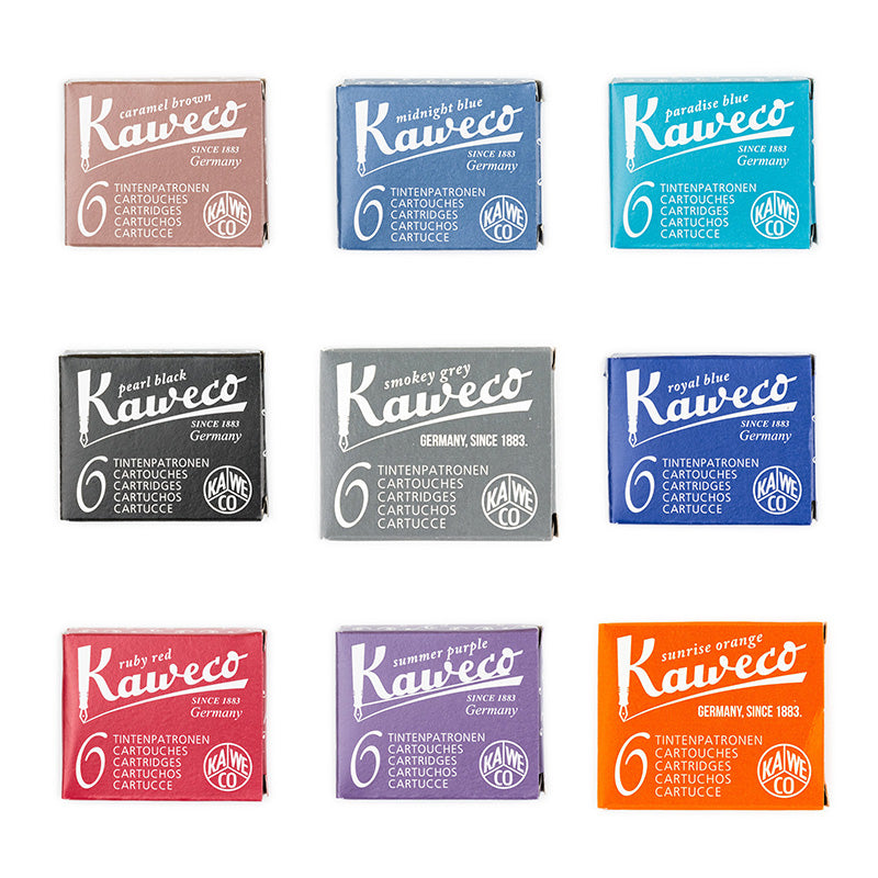 Kaweco Fountain Pen Ink Cartridges - Pack of 6 -  - Ink Cartridges - Bunbougu