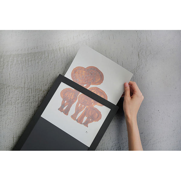 King Jim Hacobuchi Photo Frame - Drawer Storage for Paper - A4 -  - Stationery Organisers & Storage - Bunbougu