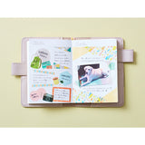 King Jim Hitotoki Masking Tape Book - Postcard Size - Paint -  - Washi Tapes - Bunbougu