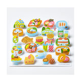 King Jim Hitotoki Pop-up Stickers - Gourmet -  - Planner Stickers - Bunbougu