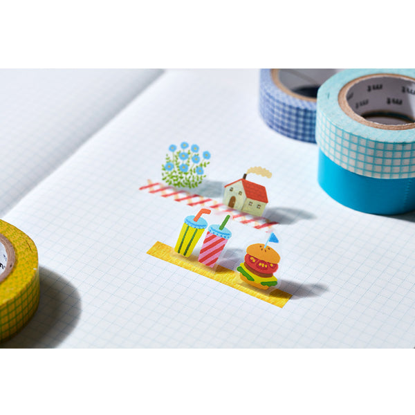 King Jim Hitotoki Pop-up Stickers - Gourmet -  - Planner Stickers - Bunbougu