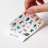 King Jim Kitta Seal Sticker - Vertical Type - Gold -  - Planner Stickers - Bunbougu