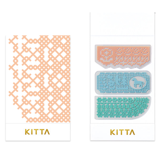 King Jim Kitta Washi Masking Tape - Clear Type - Lace -  - Washi Tapes - Bunbougu