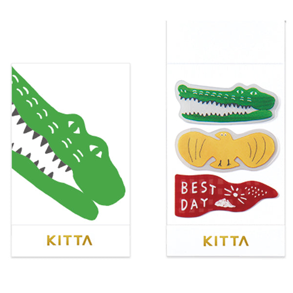 King Jim Kitta Washi Masking Tape - Clear Type - Patch -  - Washi Tapes - Bunbougu