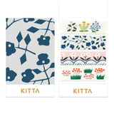 King Jim Kitta Washi Masking Tape - Flower 5