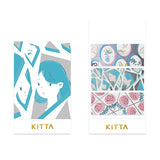 King Jim Kitta Washi Masking Tape - Wide Type - Mirror -  - Washi Tapes - Bunbougu