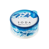 King Jim Soda Transparent Masking Tape - Alps - 20 mm x 5 m -  - Washi Tapes - Bunbougu