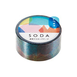 King Jim Soda Transparent Masking Tape - Cellophane - 20 mm x 5 m -  - Washi Tapes - Bunbougu