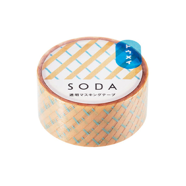 King Jim Soda Transparent Masking Tape - Gift - 20 mm x 5 m -  - Washi Tapes - Bunbougu