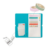 King Jim Seal Collection Book for Washi Tape - Salmon Pink -  - Stationery Organisers & Storage - Bunbougu
