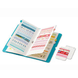 King Jim Seal Collection Book for Washi Tape - Salmon Pink -  - Stationery Organisers & Storage - Bunbougu
