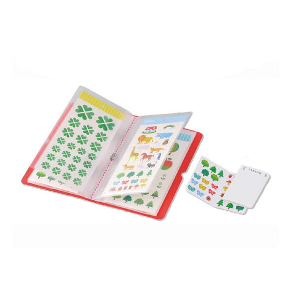 King Jim Seal Collection for Sticker Sheets - Orange -  - Stationery Organisers & Storage - Bunbougu