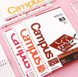Kokuyo Campus "Sarasara" Loose Leaf Paper - 7 mm Rule - 26 Holes/100 Sheets - B5 -  - Loose Leaf Paper - Bunbougu