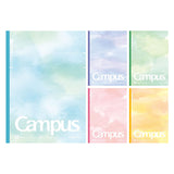 Kokuyo Campus Notebook - Watercolor Palette Limited Edition - Semi B5 - Dotted 7 mm Rule - Pack of 5