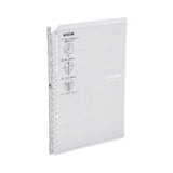 Kokuyo Campus Smart Ring Binder Notebook - 20 Rings - Clear - A5 -  - Binders & Folders - Bunbougu