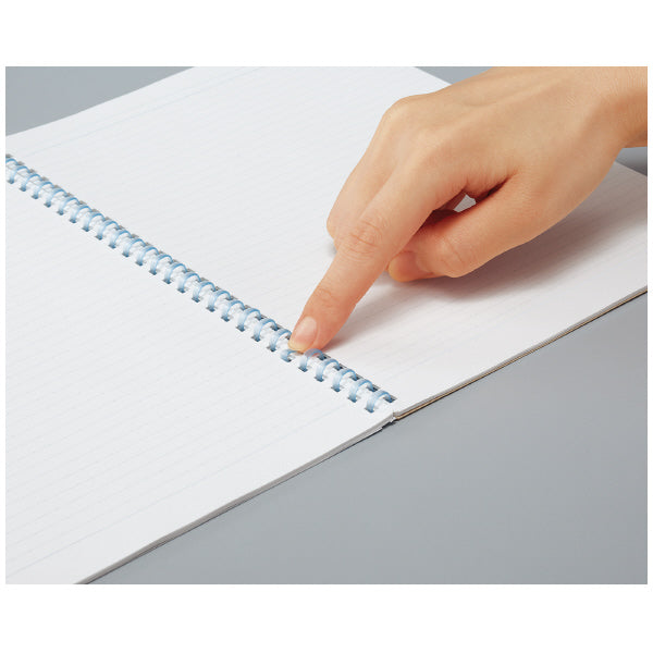 Kokuyo Campus Soft Ring Notebook - Dotted 6 mm Rule - Violet - Semi B5 -  - Notebooks - Bunbougu