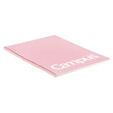 Kokuyo Campus Soft Ring Notebook - Dotted 6 mm Rule - Pink - Semi B5 -  - Notebooks - Bunbougu
