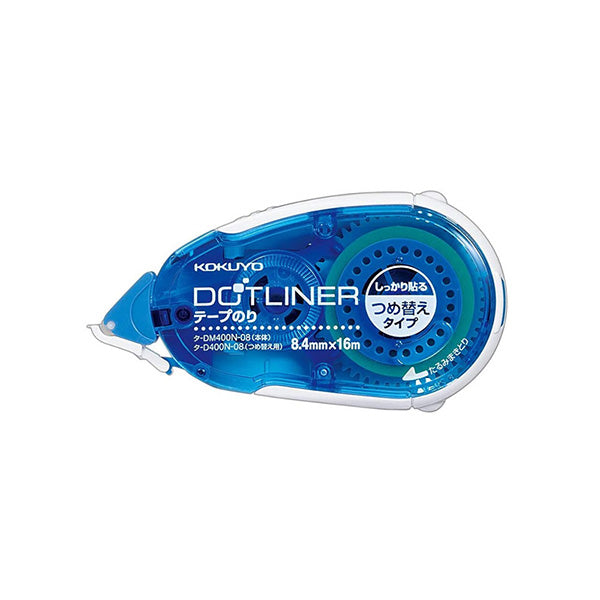 Kokuyo Dotliner Adhesive Glue Tape & Refills - 8.4 mm x 16 m -  - Refills - Bunbougu