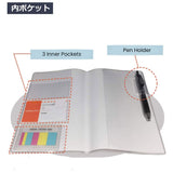 Kokuyo Jibun Techo Accessory - Clear Cover - For A5 Slim Planner -  - Notebook Accessories - Bunbougu