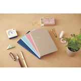 Kokuyo Jibun Techo Lite Mini 2023 Diary - Light Pink - B6 Slim -  - Diaries & Planners - Bunbougu
