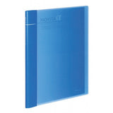 Kokuyo Novita Alpha Customisable Clear Pocket Binder - Blue - 24 Pockets - A4 -  - Binders & Folders - Bunbougu