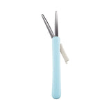 Kokuyo Saxa Poche Stickless Scissors - Pastel Blue -  - Scissors & Cutters - Bunbougu
