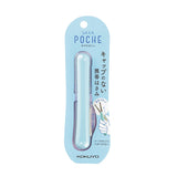 Kokuyo Saxa Poche Stickless Scissors - Pastel Blue