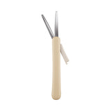 Kokuyo Saxa Poche Stickless Scissors - Pastel Brown -  - Scissors & Cutters - Bunbougu