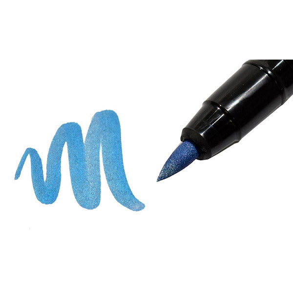 Kuretake Zig Fudebiyori Metallic Brush Pen -  - Brush Pens - Bunbougu