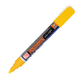 Kuretake ZIG Posterman Waterproof Chalk Marker - 2 mm Tip - Yellow - Markers - Bunbougu