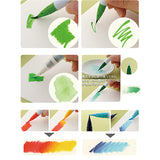 Kuretake Zig Clean Color Real Watercolor Brush Pen - Orange Colour Range -  - Brush Pens - Bunbougu