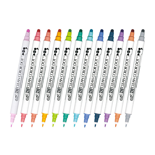 Kuretake Zig Clean Color Dot Double-Sided Marker